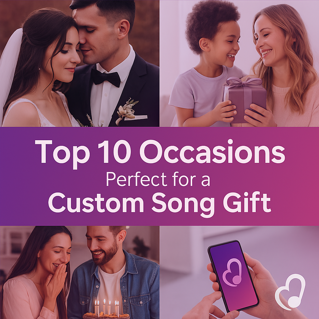 Top 10 Occasions Perfect for a Custom Song Gift